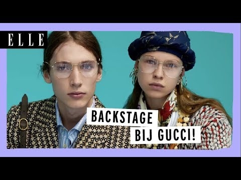 Gucci-modellen komen met "afgehakte" hoofden op het podium