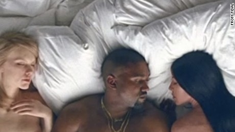 12 célébrités nues dans la vidéo "Famous" de Kanye West