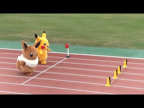 In Japan, there was a parade of huge Pikachu