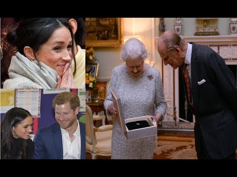 Megan Markle received the first royal gift - an apron