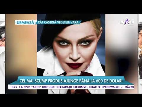 Madonna a lansat cosmetice și recomandă să nu uităm de fese