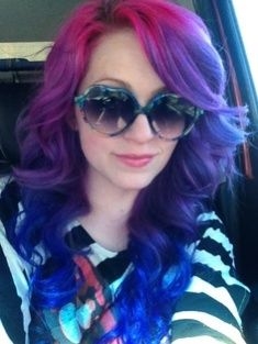 Trend: multi-colored hair