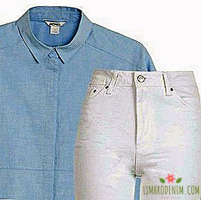 Combo: Áo sơ mi với quần jean trắng