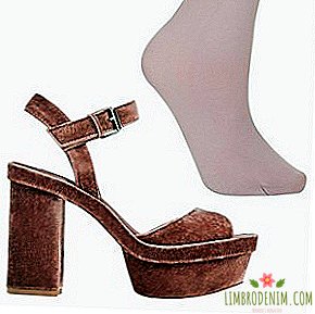 Kombinasjon: Tynne strømpebukser med sandaler