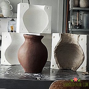 "Zmačkaná" keramická váza IKEA