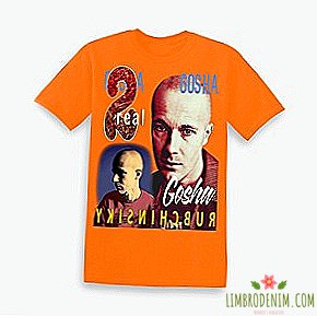 T-shirt parodi dengan Demna Gvasalia dan Gosha Rubchinsky