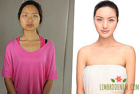 美容基準：プラスチックの後の中国人女性