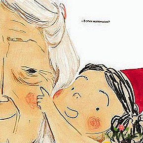Touching book "Wrinkles on the face of a grandmother"