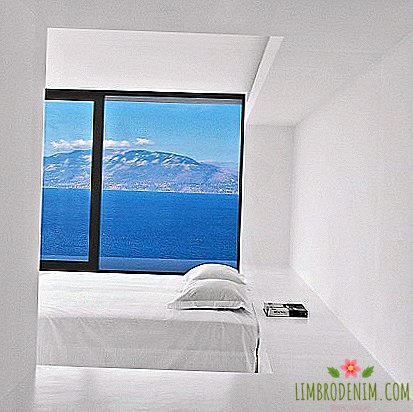 Villa en Grèce, inspirée par Yves Klein