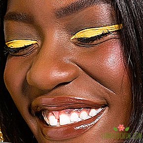 Puestas de sol y limones: color amarillo en el maquillaje de ojos.