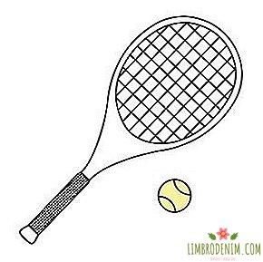 Gezonde gewoonten van het eerste racket van Rusland Svetlana Kuznetsova